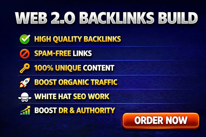 create high index web 2 0 backlink for top rank your website in google