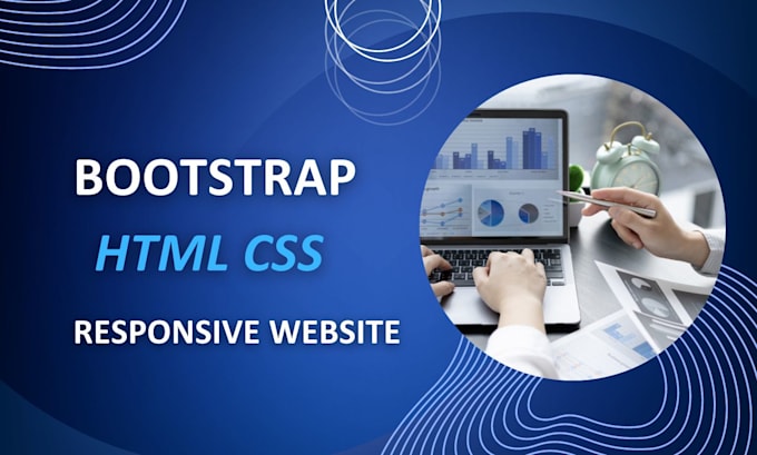 Design a responsive html css bootstrap website by Maryamhashmi1 | Fiverr