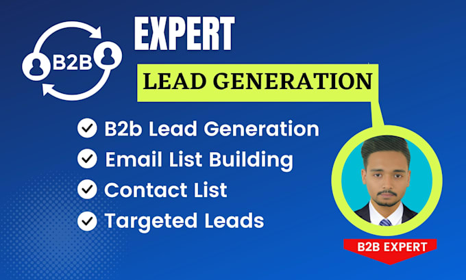 do b2b lead generation and prospect email list building