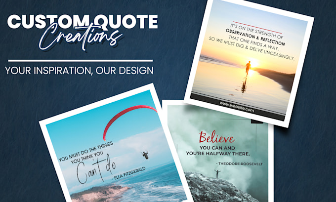 create custom quote designs for your social media content