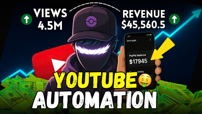 create automated cash cow faceless videos and youtube automation channel