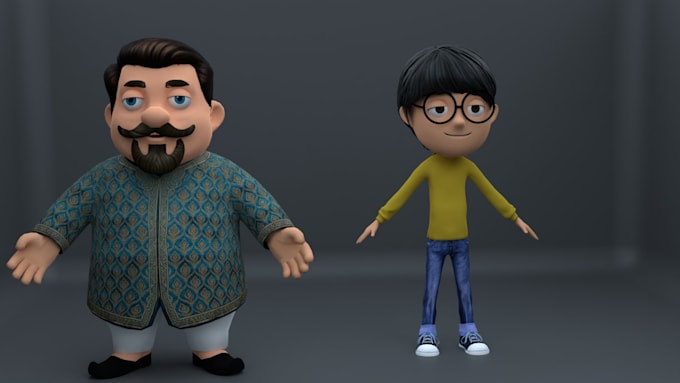 design lowpoly models, nfts, animation and game character