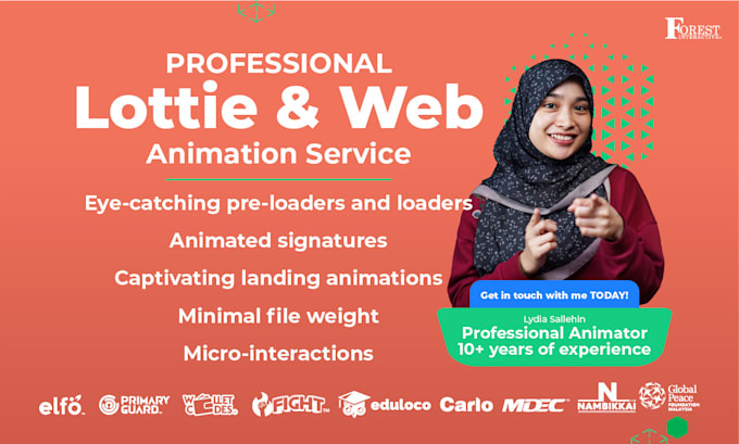 create captivating lottie and web animations for your brand