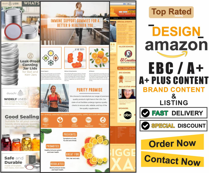 Design professional amazon a plus content ebc listing by Aiexpert02 ...