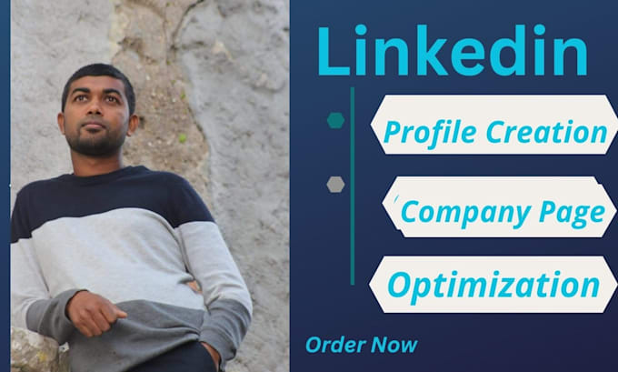 Put up a professional linkedin profile for you and optimize it by ...