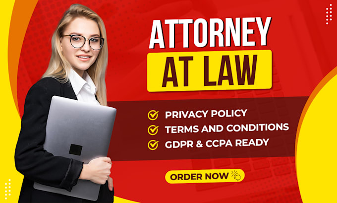 write custom terms, privacy policy, disclaimer and gdpr policy