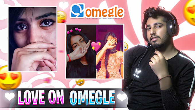 make beautiful thumbnail for omegle video