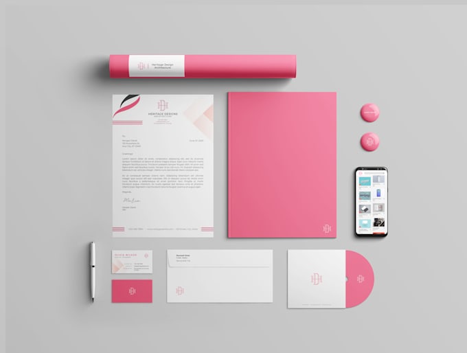 Design business cards, letterhead, and stationery items by Amena_keya