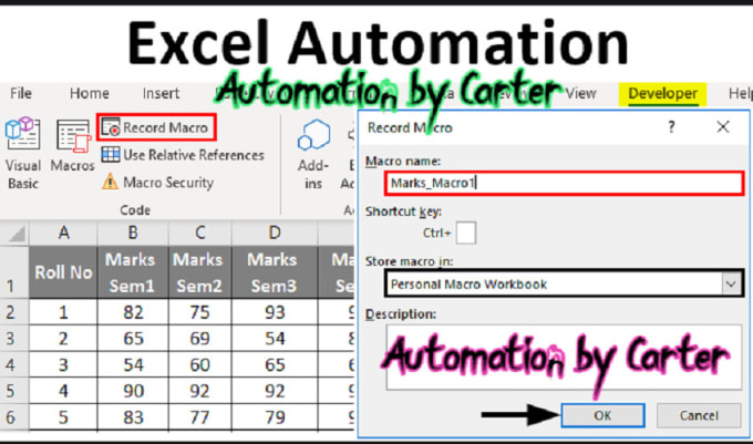 Automate your excel spreadsheet by Lucillecarter47 | Fiverr