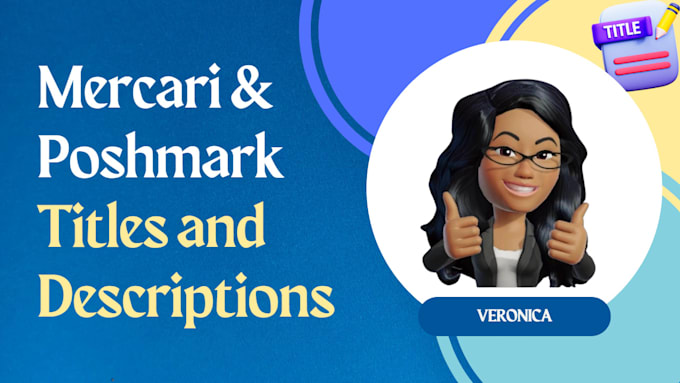 Write a title and description for product listings on poshmark or