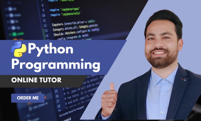 Soyez votre tuteur python, formateur et développeur d'applications