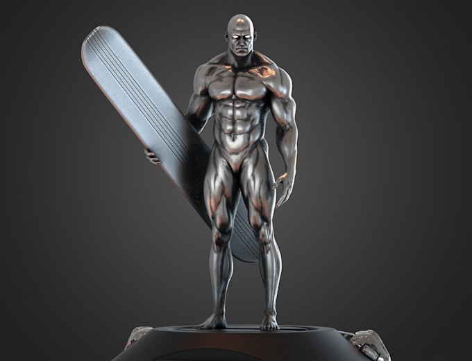 Create 3d sculpt and 3d printable character model by Siddhupol | Fiverr