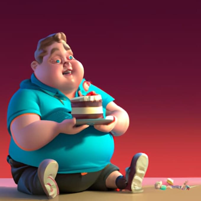 Create weird funny cartoon characters by Kh5825 Fiverr