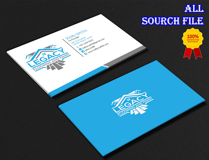 Do business, card, face book, flayer with poster and logo design by