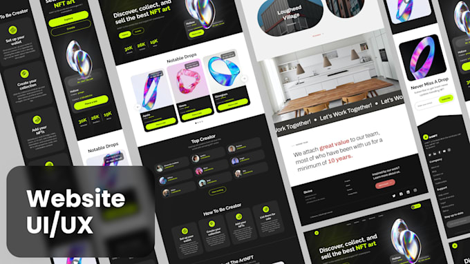 Create an engaging ui ux design for your website by Shotagogoladze | Fiverr
