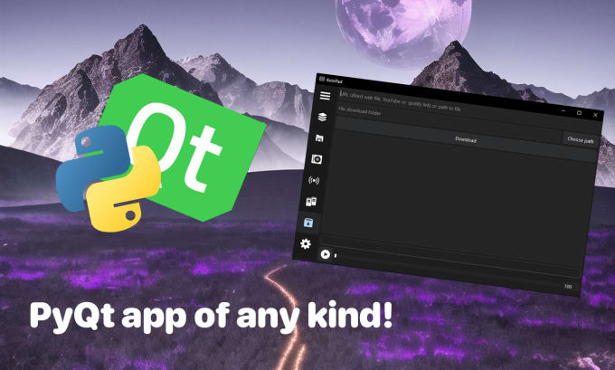 Create pyqt desktop app by Barstiger | Fiverr