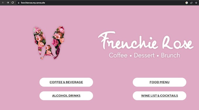 build a professional canva website with custom domain and in any language