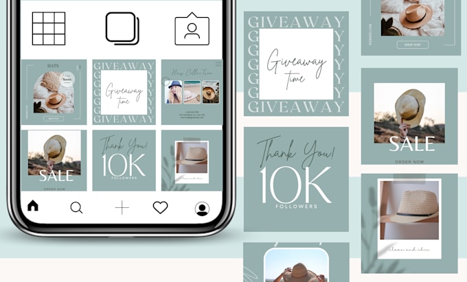 create luxury canva instagram templates for your brand