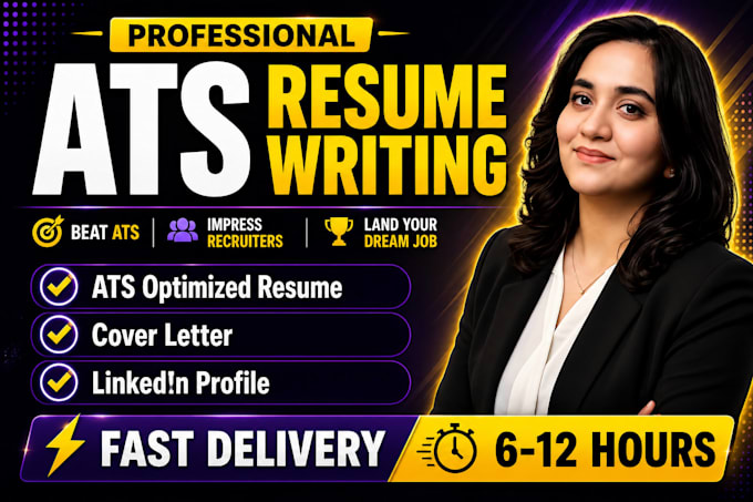 ats resume writing, professinal resume, CV, cover letter and linkedin