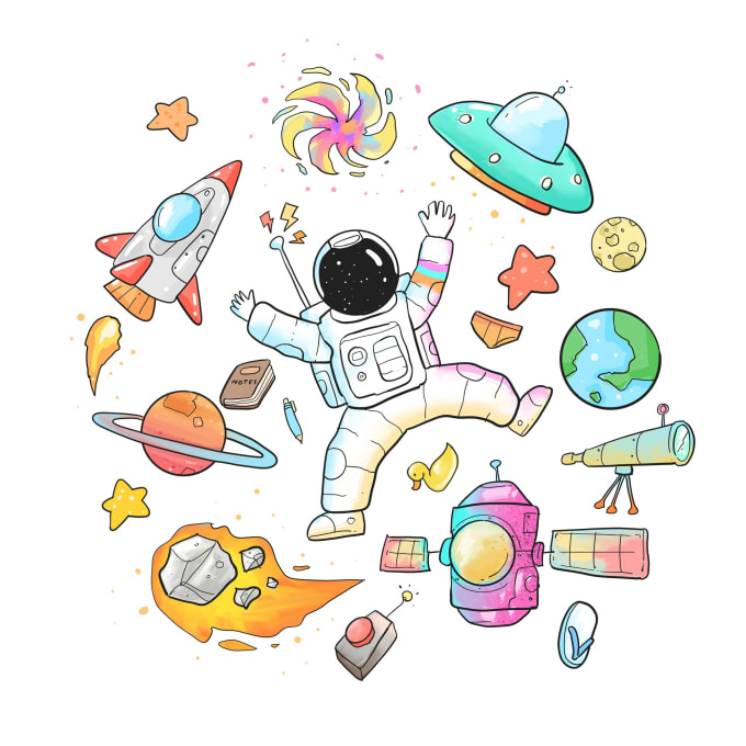 Create a sticker design by romacamehr fiverr