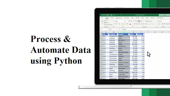 Process data and automate tasks using python by Deep_tech_savvy | Fiverr