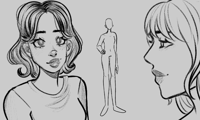 Draw any character you want by Finnelise | Fiverr
