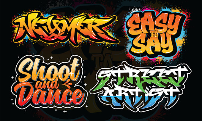 Best Price! I will do graffiti text, tags, logo and custom graffiti t shirt design