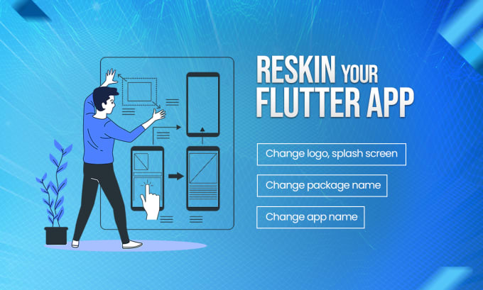 Reskin your flutter app by Fadihares1 | Fiverr