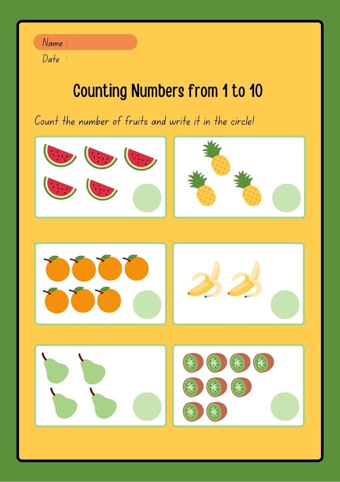 create custom kids worksheets