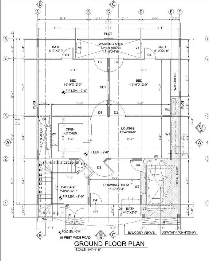 Do affordable design or redraw floorplan, elevation, section by ...