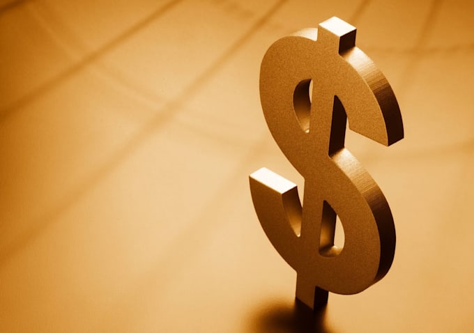 design creative money logo
