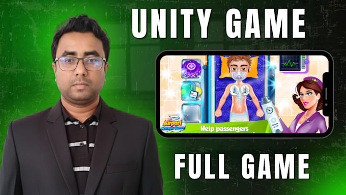 develop unity game for you ready for publish