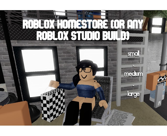 Build a roblox homestore or any roblox studio build for you by Jc19525