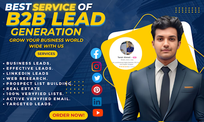 make perfect b2b lead generation, linkedin, and email list building