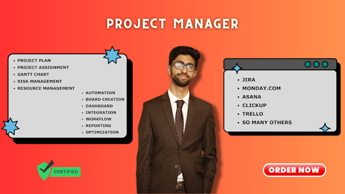 be your professional project manager for project management