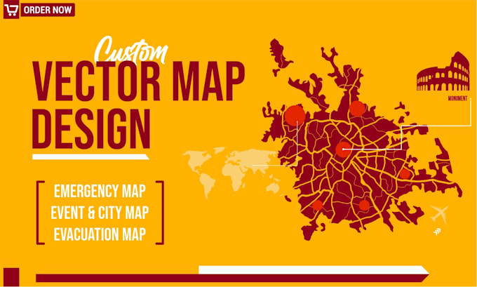 Create vector map city map site - Create Any Vector Map City Map Site Plan Emergency And Event Map 