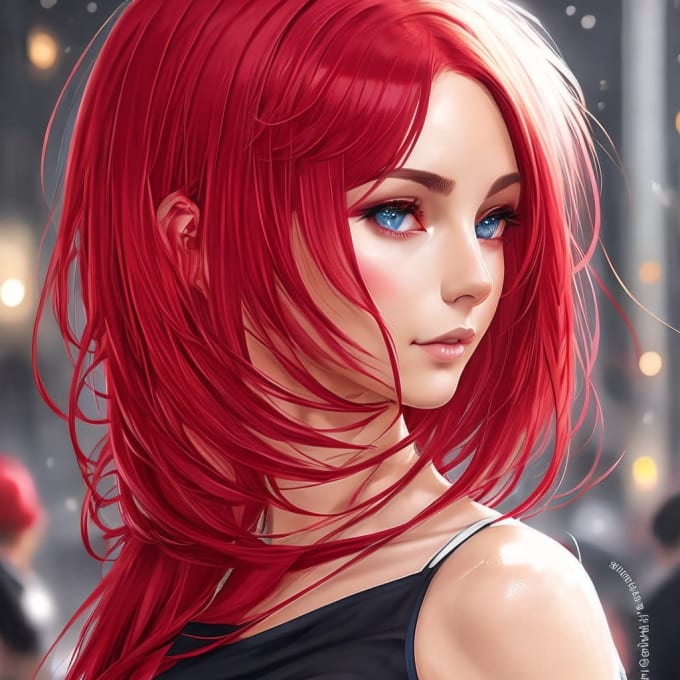 Do stunning ai art design, digital anime art using midjourney advanced ...