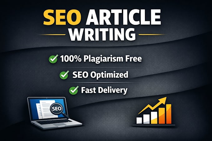 write plagiarism free SEO articles and blog posts