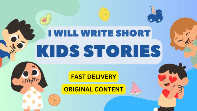 Write Awesome Kids Short Stories For