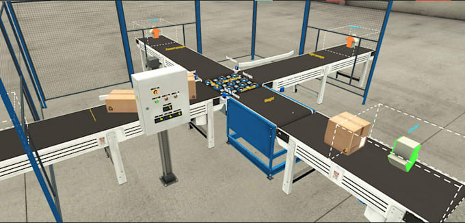 do plc programming and simulate with factory io scene