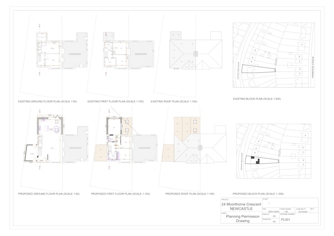 do uk planning drawing in autocad or revit