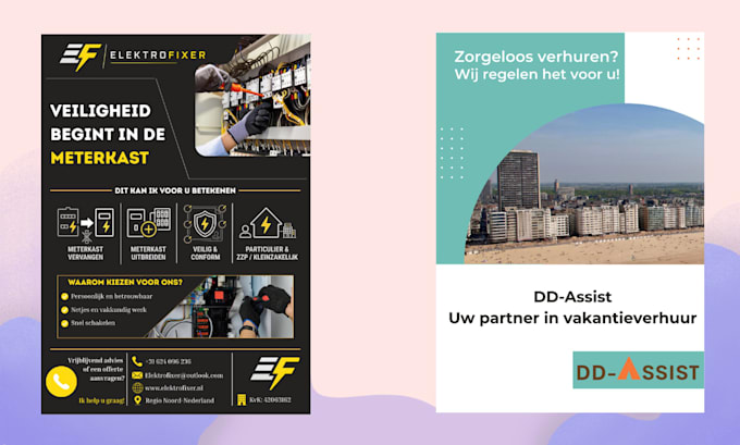 create a flyer design for your business or campaign