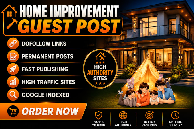 do home improvement guest post on high da home guest blog