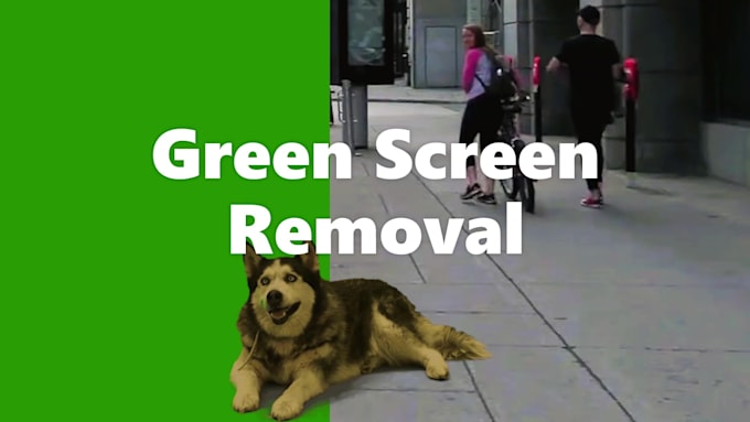 remove green screen from the background