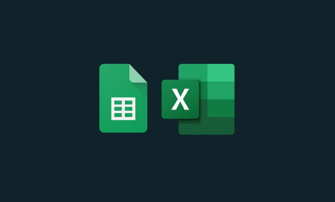 build a custom google sheets or excel spreadsheets for you