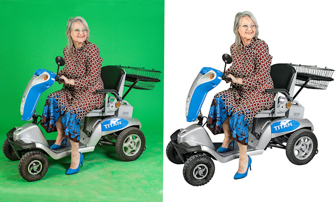 remove green screen background from photos