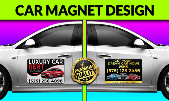 Design-Automagnet, Magnetschilder für Fahrzeuge, LKW