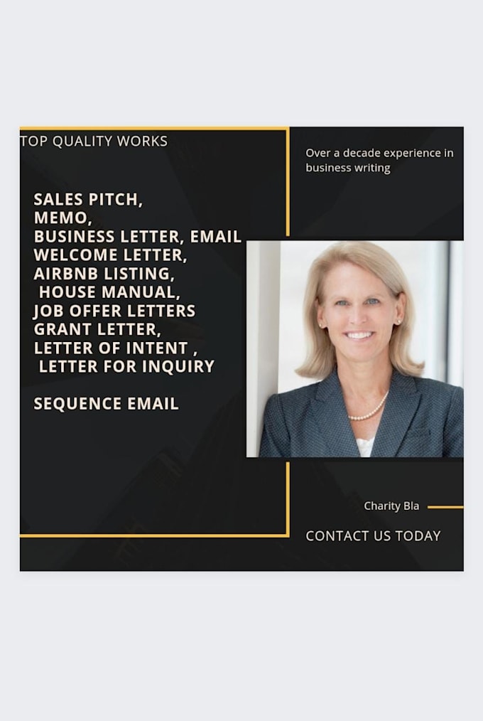 Write the perfect sales pitch, sales letter, sales email, memo