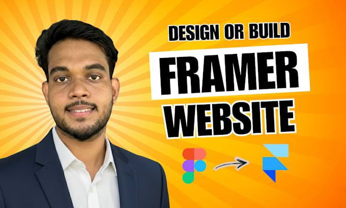 build framer landing page, framer website design or figma to framer