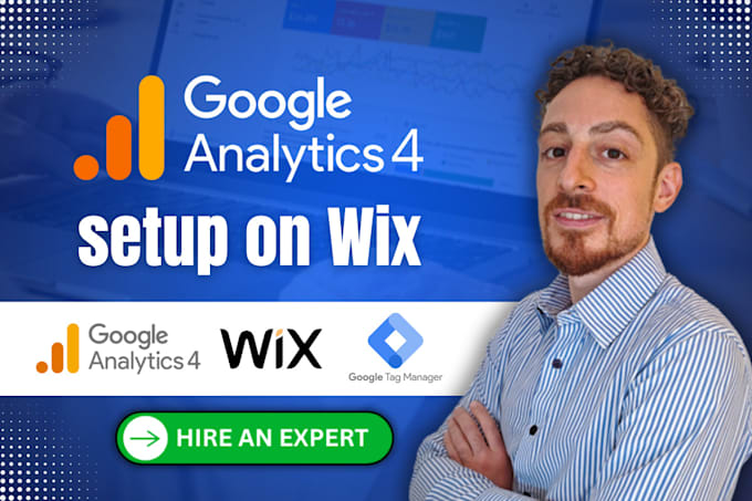 setup ga4 on your wix site